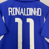 2002/04 BRAZIL RONALDINHO #11 AWAY SHIRT (S) NIKE