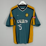 2000/01 LA GALAXY L.HERNANDEZ #15 HOME SHIRT (L) NIKE