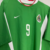 2003/04 MEXICO J.BORGHETTI #9 HOME SHIRT (XL) NIKE