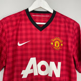 2012/13 MANCHESTER UNITED V.PERSIE #20 HOME SHIRT (M) NIKE