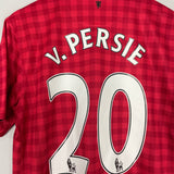 2012/13 MANCHESTER UNITED V.PERSIE #20 HOME SHIRT (M) NIKE