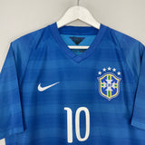 2014/15 BRAZIL NEYMAR #10 AWAY SHIRT (L) NIKE