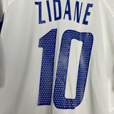 2004/06 FRANCE ZIDANE #10 AWAY SHIRT (XL) ADIDAS