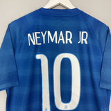 2014/15 BRAZIL NEYMAR #10 AWAY SHIRT (L) NIKE