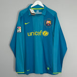 2007/08 BARCELONA *BNWT* HENRY #14 L/S AWAY SHIRT (L) NIKE