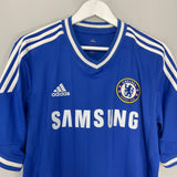 2013/14 CHELSEA HAZARD #17 HOME SHIRT (L) ADIDAS