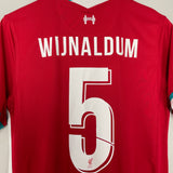 2020/21 LIVERPOOL WIJNALDUM #5 HOME SHIRT (M) NIKE