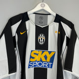 2004/05 JUVENTUS DEL PIERO #10 *BNWT* HOME SHIRT (XL) NIKE