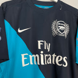 2011/12 ARSENAL LEAKEY #7 AWAY SHIRT (XL) NIKE