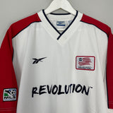 1999 NEW ENGLAND REVOLUTION AWAY SHIRT (XL) REEBOK