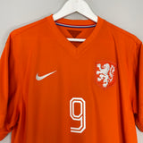 2014/15 NETHERLANDS V.PERSIE #9 HOME SHIRT (L) NIKE