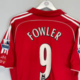 2006/08 LIVERPOOL FOWLER #9 HOME SHIRT (L) ADIDAS