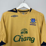 2006/07 EVERTON YOBO #4 THIRD SHIRT (L) UMBRO