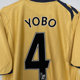 2006/07 EVERTON YOBO #4 THIRD SHIRT (L) UMBRO