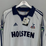 1999/01 TOTTENHAM GINOLA #14 *BNWT* L/S HOME SHIRT (XL) ADIDAS