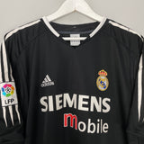 2004/05 REAL MADRID R.CARLOS #3 AWAY SHIRT (XL) ADIDAS