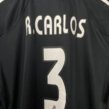 2004/05 REAL MADRID R.CARLOS #3 AWAY SHIRT (XL) ADIDAS