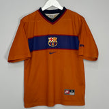 1998/00 BARCELONA RIVALDO #11 AWAY SHIRT (S) NIKE BASIC