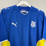 2009/10 CARDIFF CITY HOME SHIRT (L) PUMA