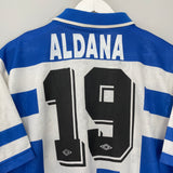 1993/95 DEPORTIVO LA CORUNA ALDANA #19 HOME SHIRT (XL) UMBRO