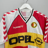 1987/89 FEYENOORD HOME SHIRT (L) HUMMEL