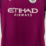 2017/18 MANCHESTER CITY AWAY SHIRT (S) NIKE