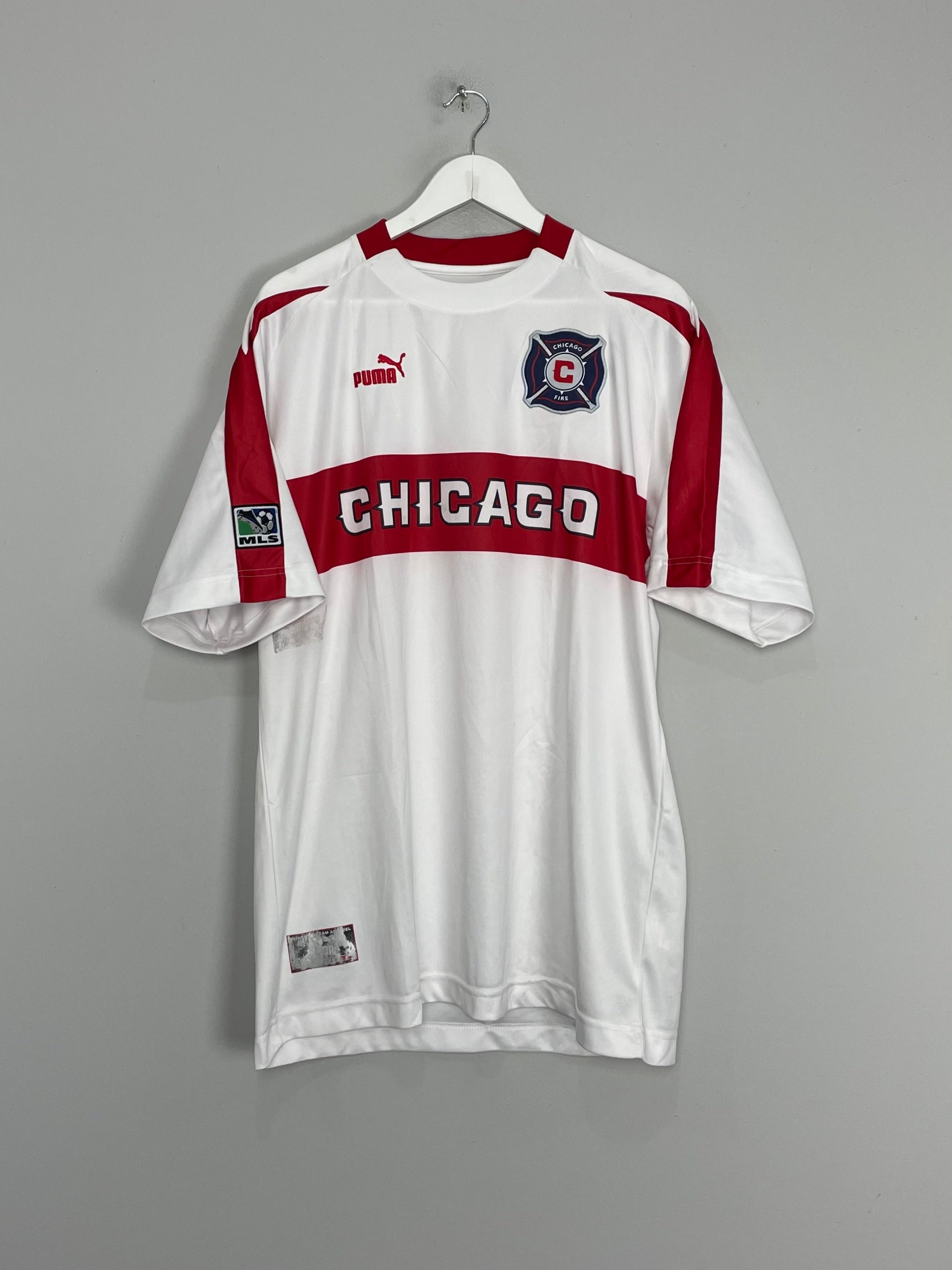 2004 CHICAGO FIRE AWAY SHIRT (XL) PUMA