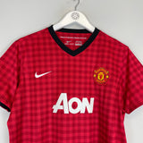 2012/13 MANCHESTER UNITED GIGGS #11 HOME SHIRT (XL.WOMENS) NIKE