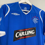 2008/09 RANGERS HOME SHIRT (M) UMBRO