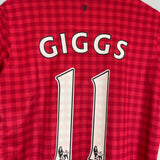 2012/13 MANCHESTER UNITED GIGGS #11 HOME SHIRT (XL.WOMENS) NIKE