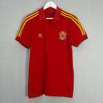 1982 SPAIN #10 *RE-ISSUE* HOME SHIRT (L) ADIDAS