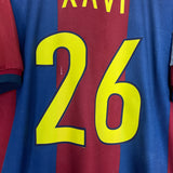 1998/00 BARCELONA XAVI #26 HOME SHIRT (L) NIKE