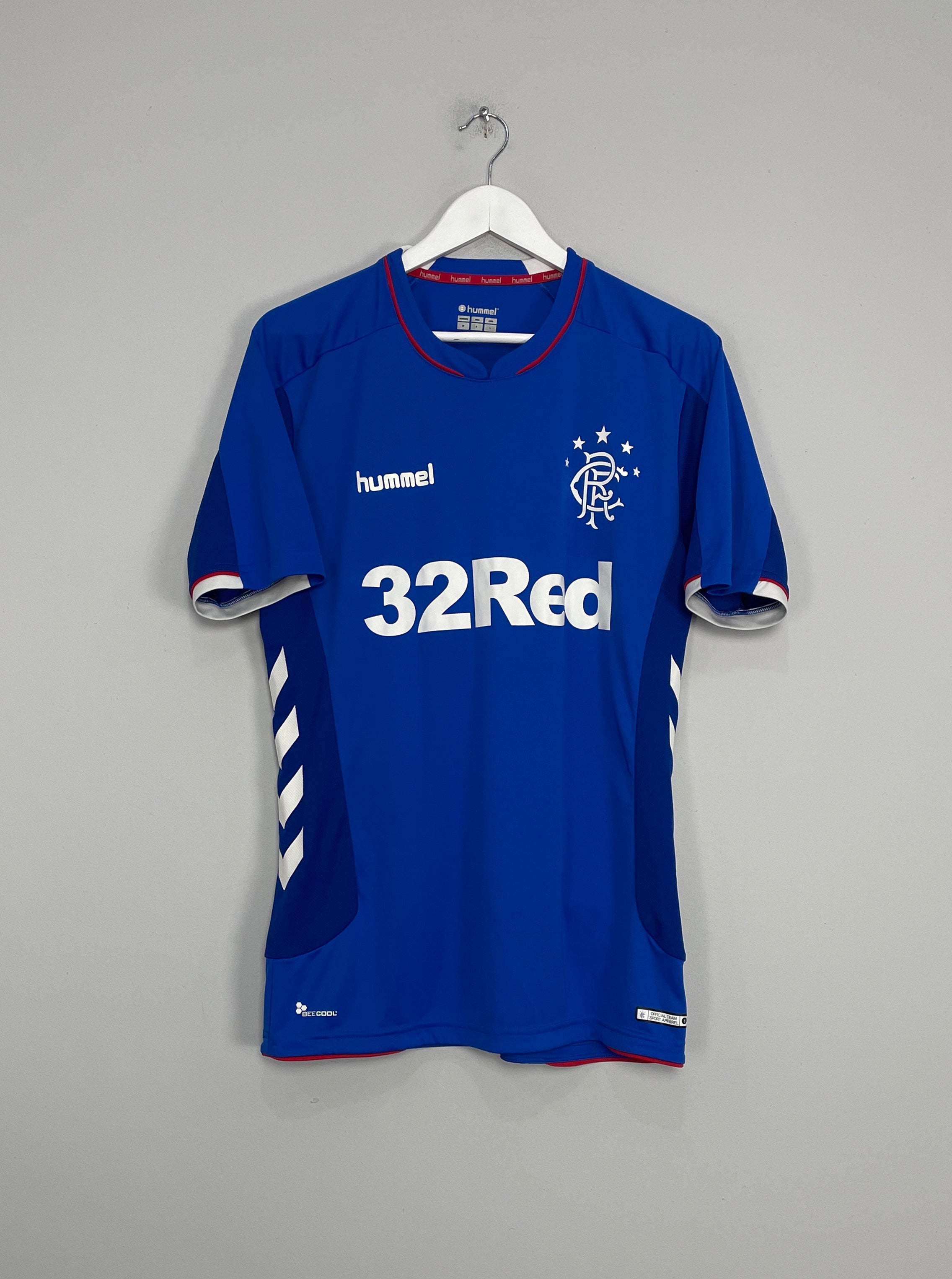 Image of the Rangers shirt from the 2018/19 season