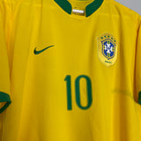 2006/08 BRAZIL RONALDINHO #10 HOME SHIRT (XL) NIKE