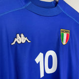 1999/00 ITALY DEL PIERO #10 L/S HOME SHIRT (XL) KAPPA