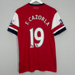 2012/13 ARSENAL S.CAZORLA #19 HOME SHIRT (M) NIKE