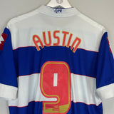 2013/14 QPR AUSTIN #9 HOME SHIRT (XL) LOTTO