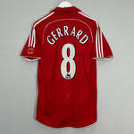 2007/08 LIVERPOOL GERRARD #8 HOME SHIRT (S) ADIDAS