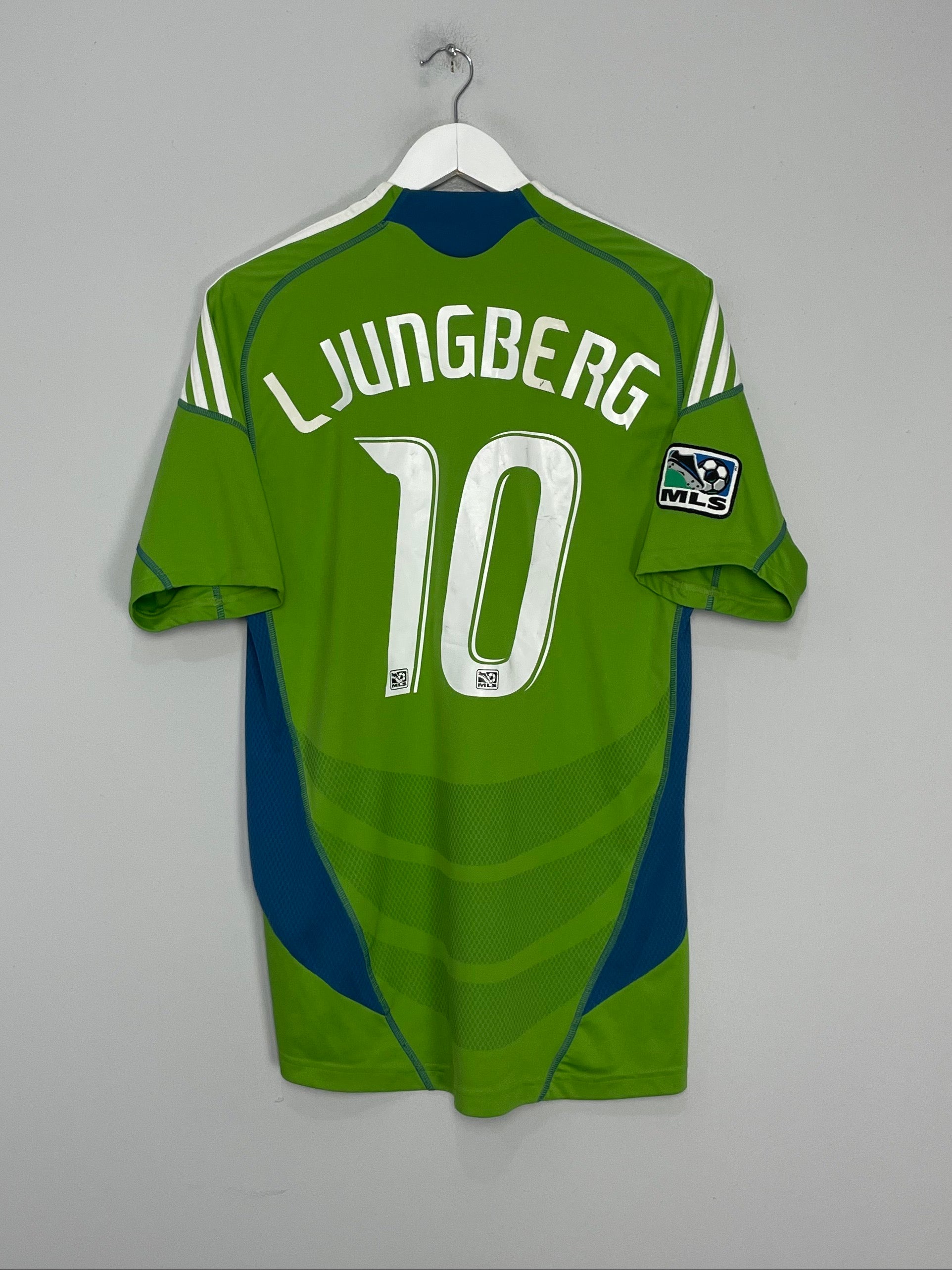 2009 SEATTLE SOUNDERS LJUNGBERG #10 HOME SHIRT (M) ADIDAS