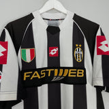 2002/03 JUVENTUS DEL PIERO #10 HOME SHIRT (L) LOTTO