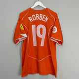 2004/06 NETHERLANDS ROBBEN #19 HOME SHIRT (L) NIKE