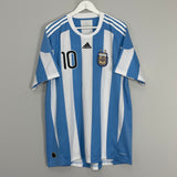 2010/11 ARGENTINA MESSI #10 HOME SHIRT (XL) ADIDAS