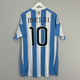 2010/11 ARGENTINA MESSI #10 HOME SHIRT (XL) ADIDAS