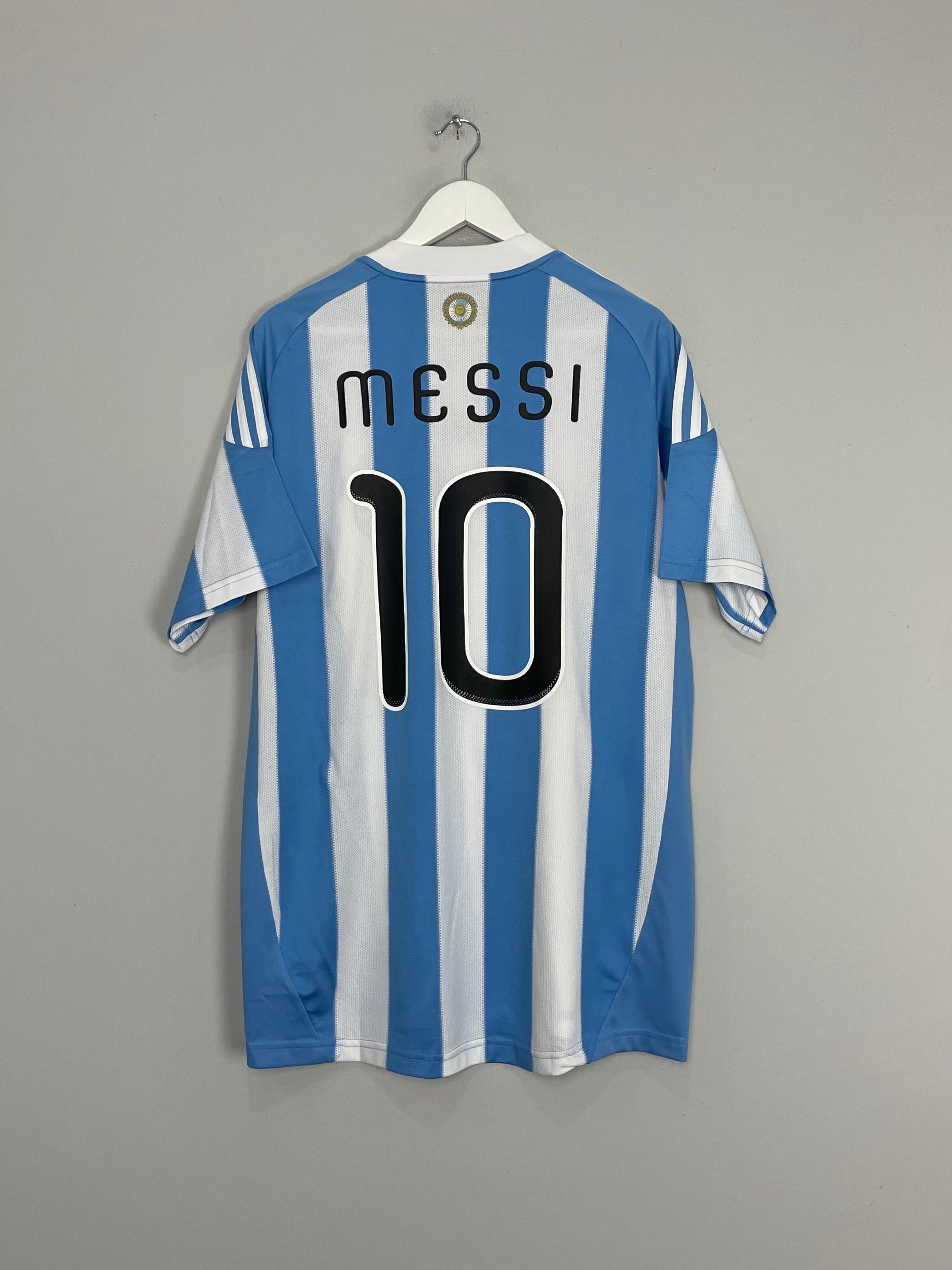 2010/11 ARGENTINA MESSI #10 HOME SHIRT (XL) ADIDAS