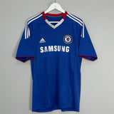 2010/11 CHELSEA DROGBA #11 HOME SHIRT (M) ADIDAS