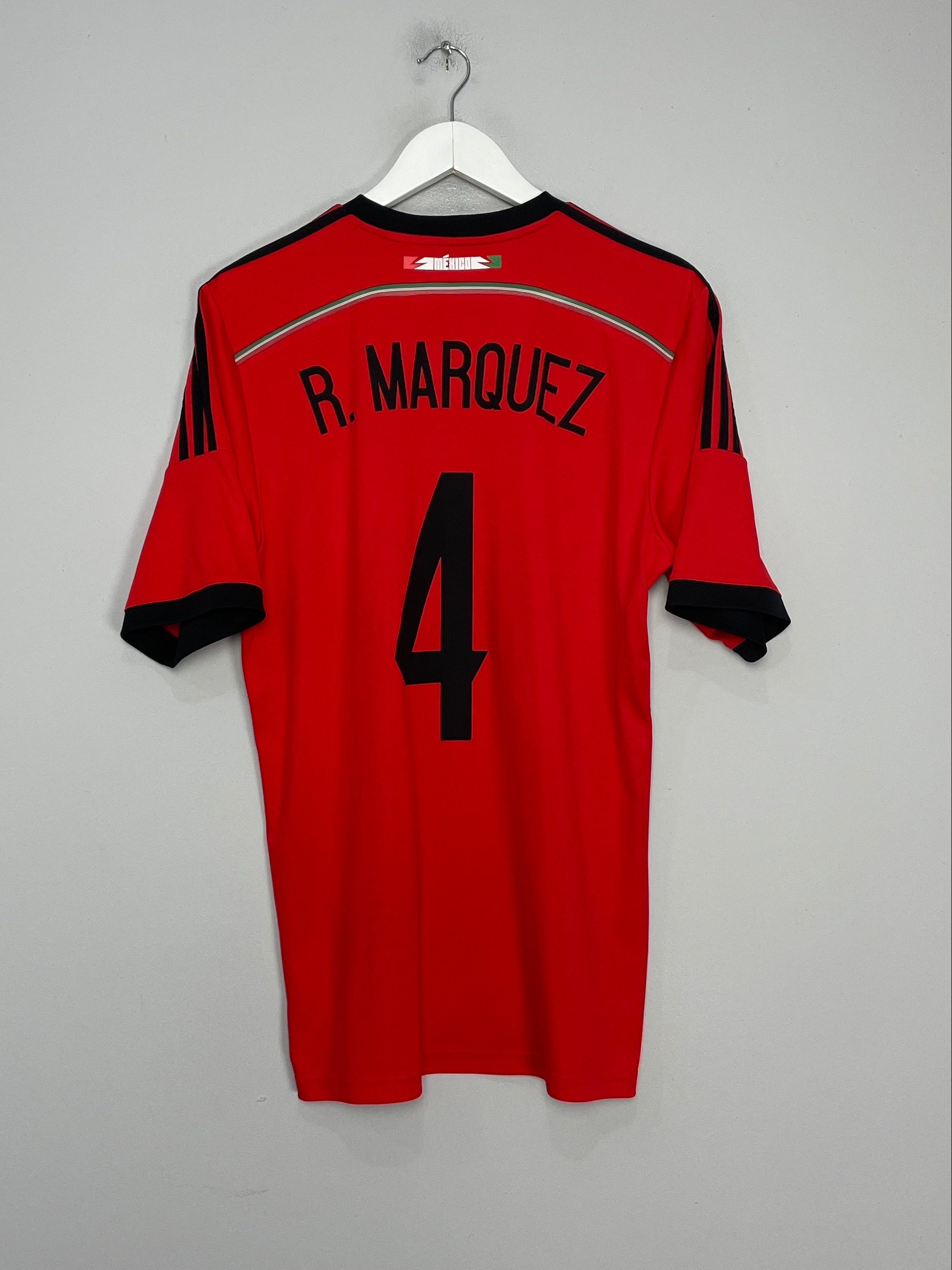 2014/15 MEXICO R.MARQUEZ #4 AWAY SHIRT (L) ADIDAS