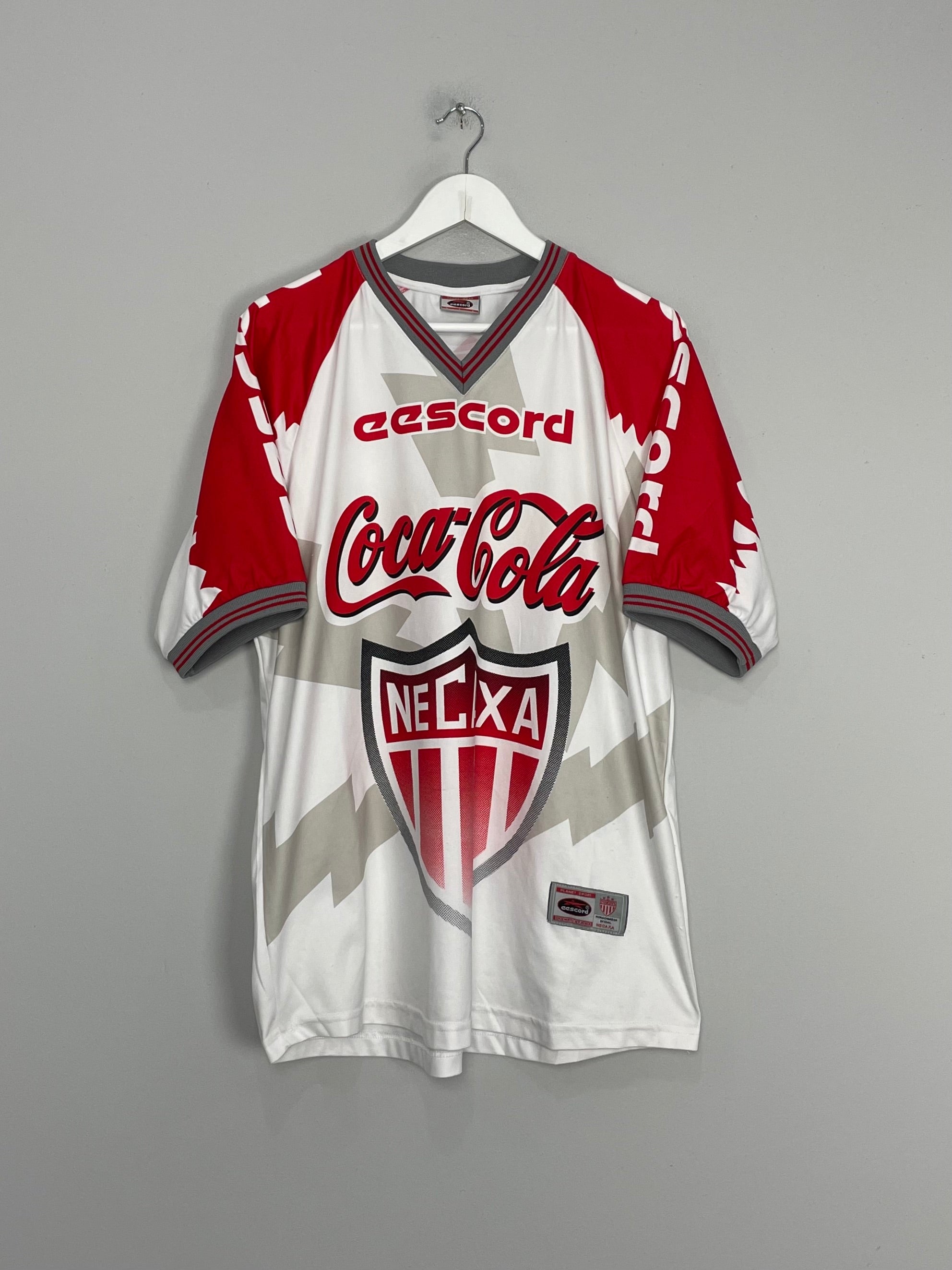 2000/01 NECAXA HOME SHIRT (L) EESCORD