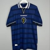 1998/00 SCOTLAND HOME SHIRT (XL) UMBRO