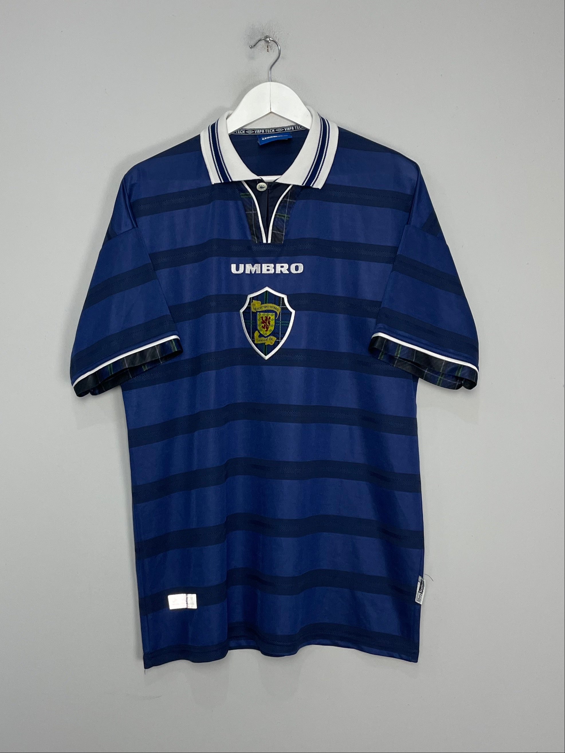 1998/00 SCOTLAND HOME SHIRT (XL) UMBRO