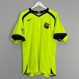 2005/06 BARCELONA RONALDINHO #10 AWAY SHIRT (L) NIKE